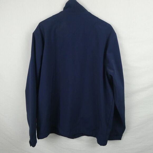 Seattle Seahawks NFL GIII G-III Apparel Carl Banks Front Zip Collar Jacket Navy - Picture 11 of 11